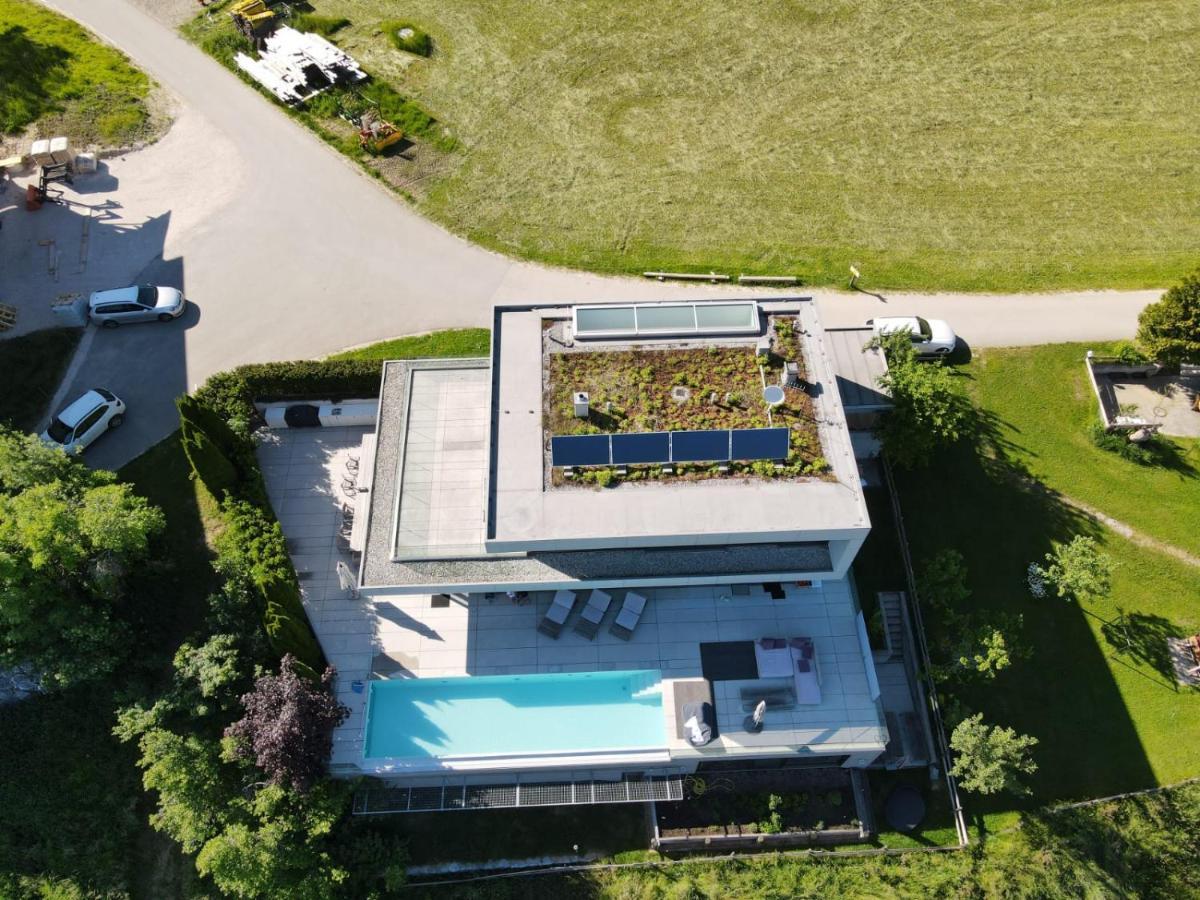 Attersee Luxury Design Villa With Dream Views, Large Pool And Sauna Nussdorf am Attersee Dış mekan fotoğraf