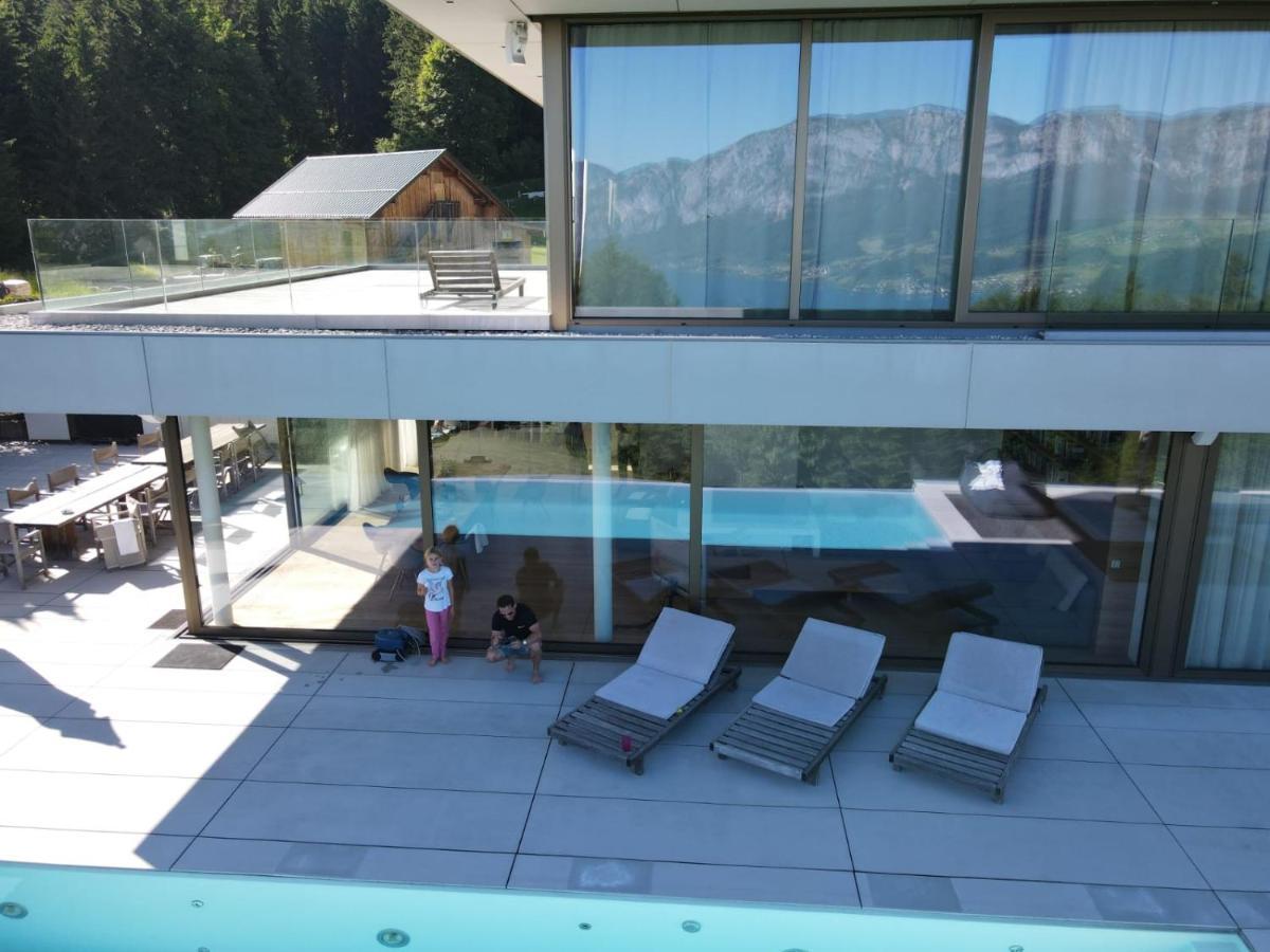 Attersee Luxury Design Villa With Dream Views, Large Pool And Sauna Nussdorf am Attersee Dış mekan fotoğraf