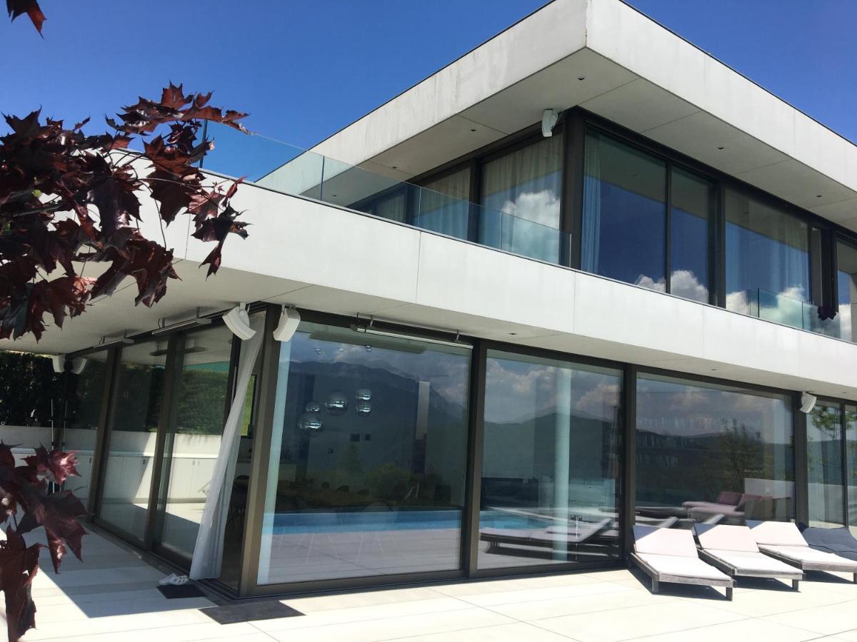 Attersee Luxury Design Villa With Dream Views, Large Pool And Sauna Nussdorf am Attersee Dış mekan fotoğraf