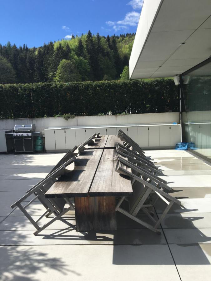 Attersee Luxury Design Villa With Dream Views, Large Pool And Sauna Nussdorf am Attersee Dış mekan fotoğraf
